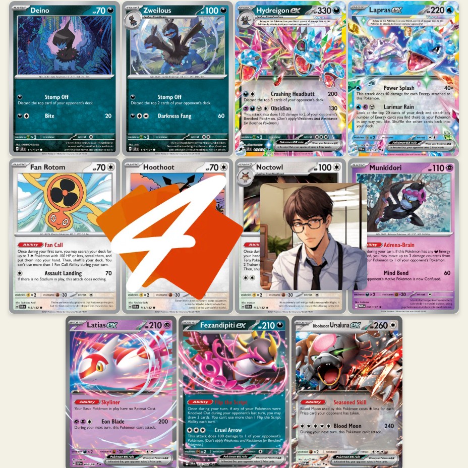 [PTCG Live] Turbo Obsidian! Hydreigon/Lapras Decklist + Gameplay
